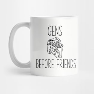 DBD Gens Before Friends Mug